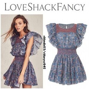 LoveShackFancy Marcella Dress M